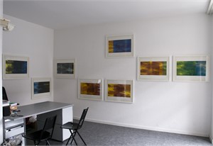 Galerie M&auml;der, Basel, 2009
Zust&auml;nde und Wechsel, je 50 x 65cm