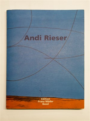 Edition Franz M&auml;der, Basel, 1999

Andi Rieser - Gedruckte Malerei, 53 Seiten, mit Texten von Niklaus Lenherr und Nicole Minder, vergriffen