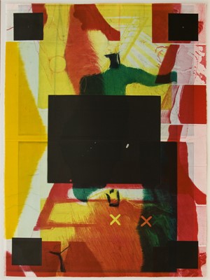 ohne Titel, 1989, 76 x 56cm, Unikat