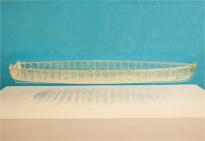 Schiff, 2017
Giessharz, L80 x B25 x H18cm, Auflage 3