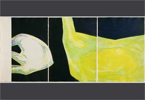 Triptychon 3, 1997, 76 x 170cm, Auflage 9